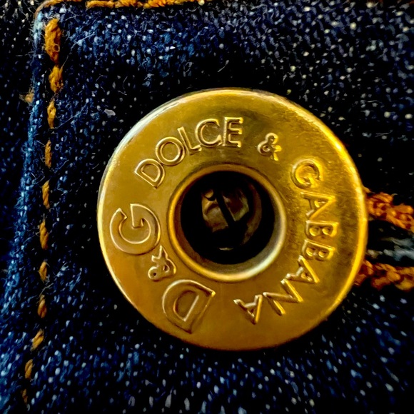 UNIQUE DOLCE & GABBANA Tight Jeans. Zipper in The Bottom. Brand New. European - Picture 10 of 15